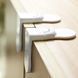 Блокіратор на шафи та ящики Children Safety Drawer Lock, 2шт (білий) 2765043508 фото 1