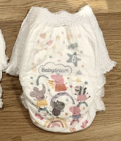 Підгузки-трусики Babydream Peppa Pig Німеччина 7 (17+кг) 16шт 2446892277 фото