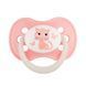 Пустушка Canpol babies силіконова кругла 6-18 міс Glow (світиться в темряві) Animals (котик) 5903407225968 фото 1