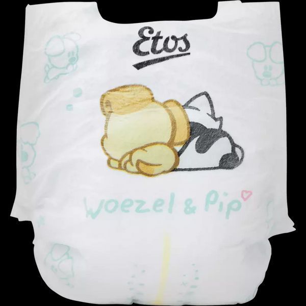 Підгузки Etos Woezel & Pip Newborn 1 (2 - 5 кг) 52 шт 3242454192 фото
